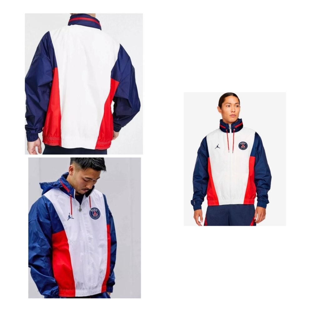 Air Jordan Paris St. Germain Windbreaker Jacket Size Medium